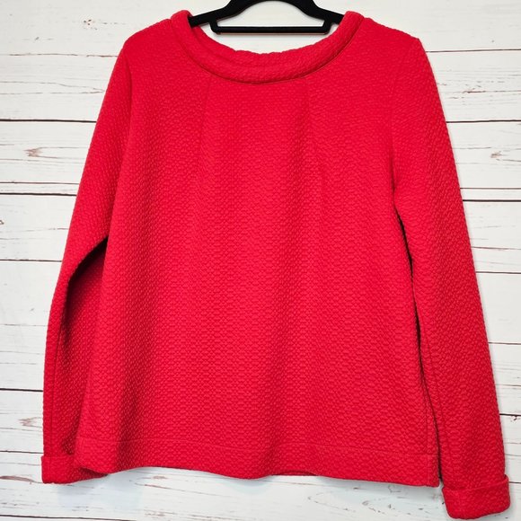 Boden Tops - Boden Red Roll Neck Top